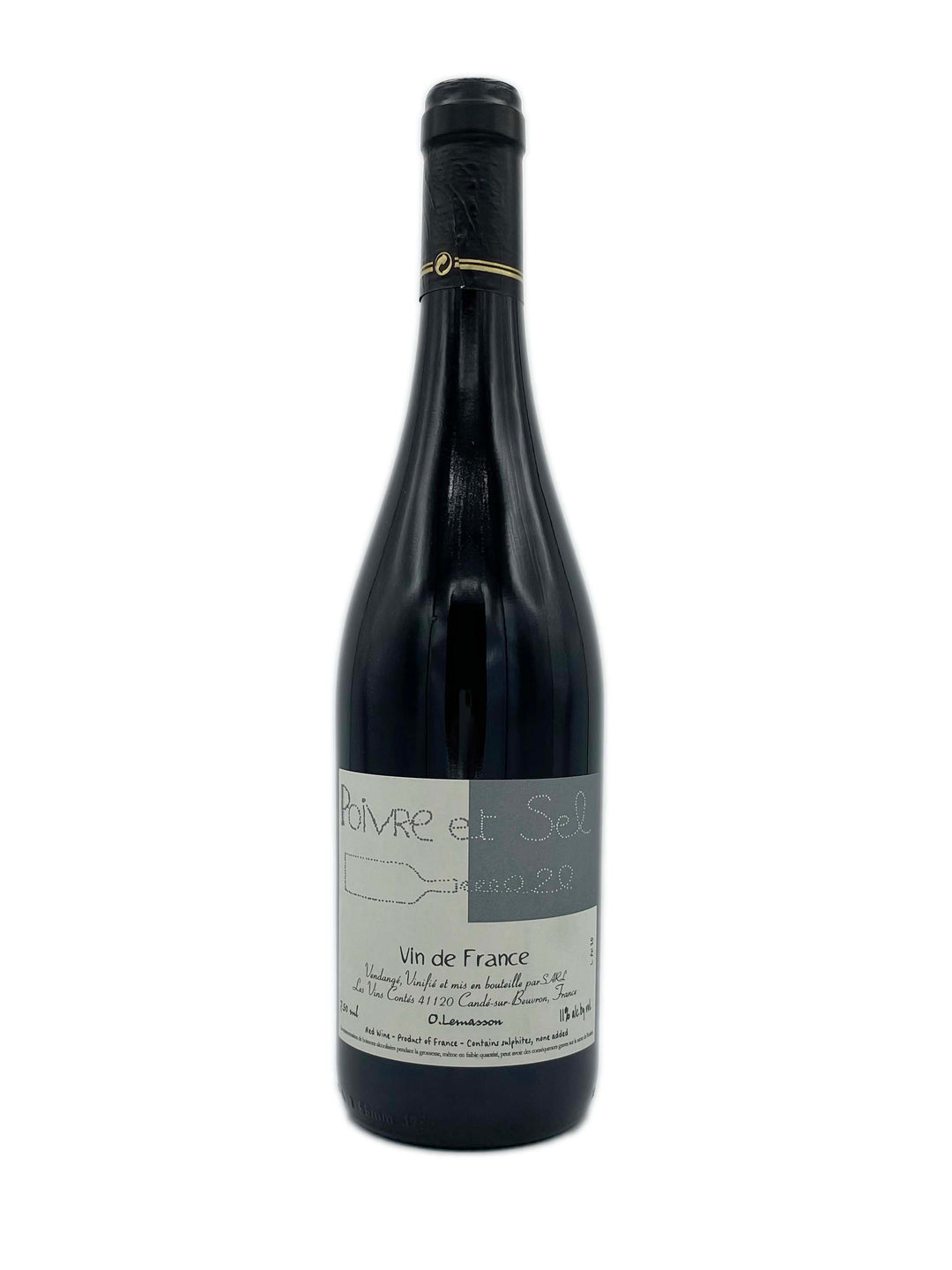 Les Vins Contes (Olivier Lemasson) Vdf Poivre et Sel 2020 - Wine Therapy NYC