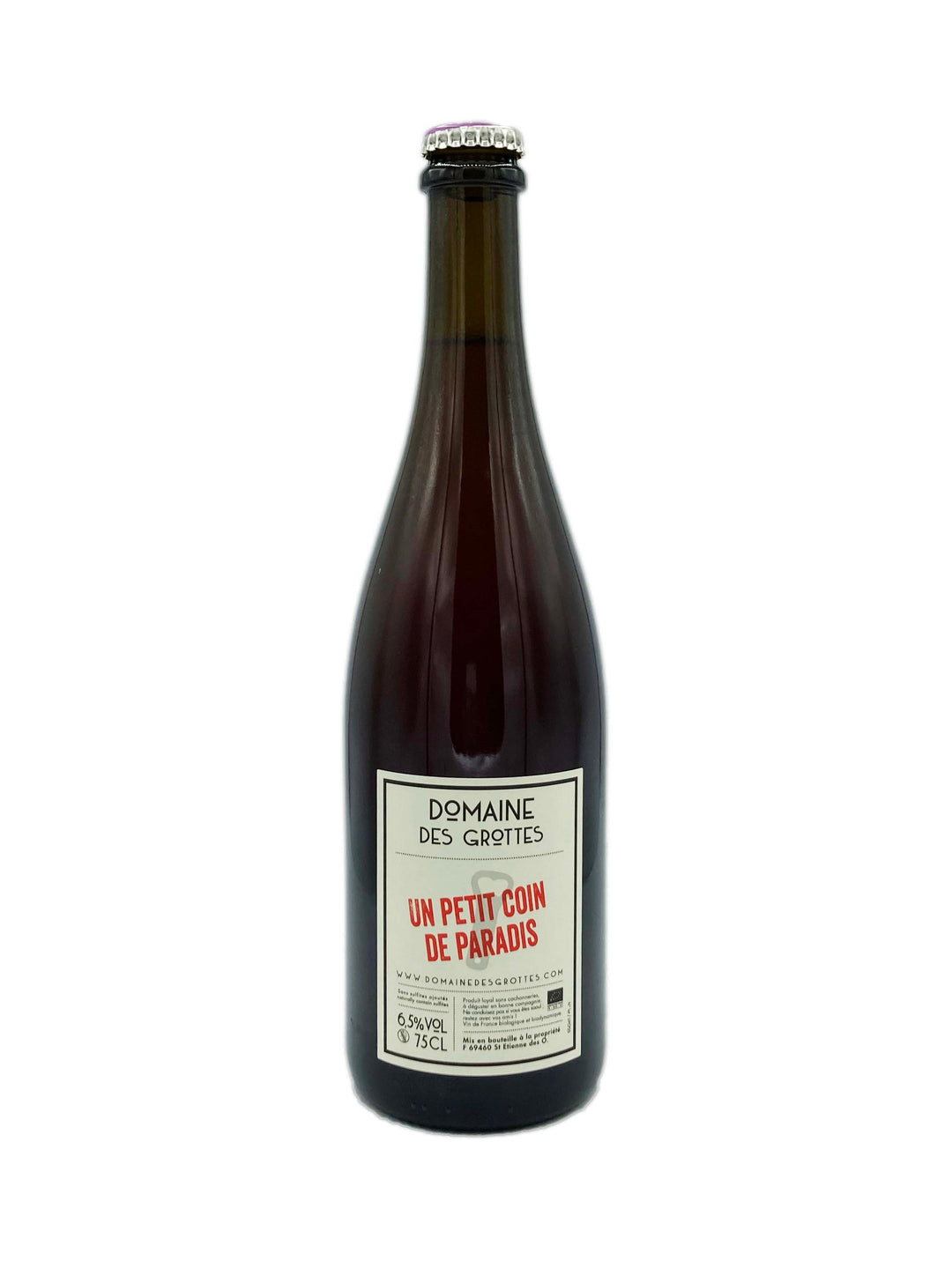 Domaine des Grottes Un Petit Coin de Paradis Pet Nat 2022 - Wine Therapy NYC