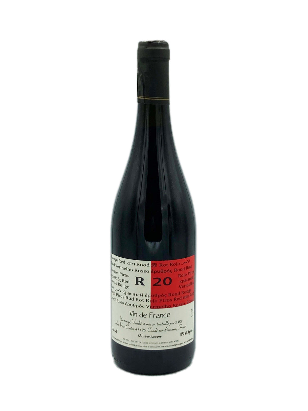 Olivier Lemasson Vins Contes R20 2020 - Wine Therapy NYC